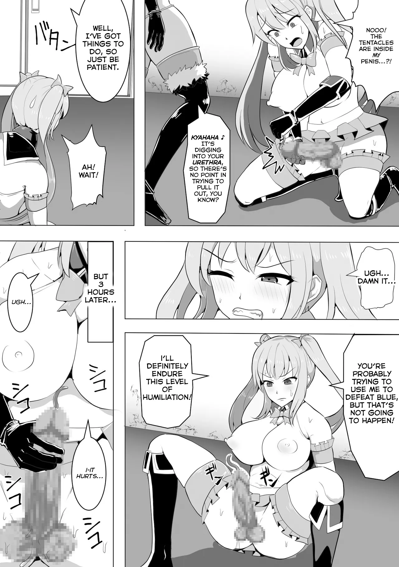 Mahou Shoujo Magical Peach &amp; Blue ~Futanari Shasei Jigoku~ page 6 full