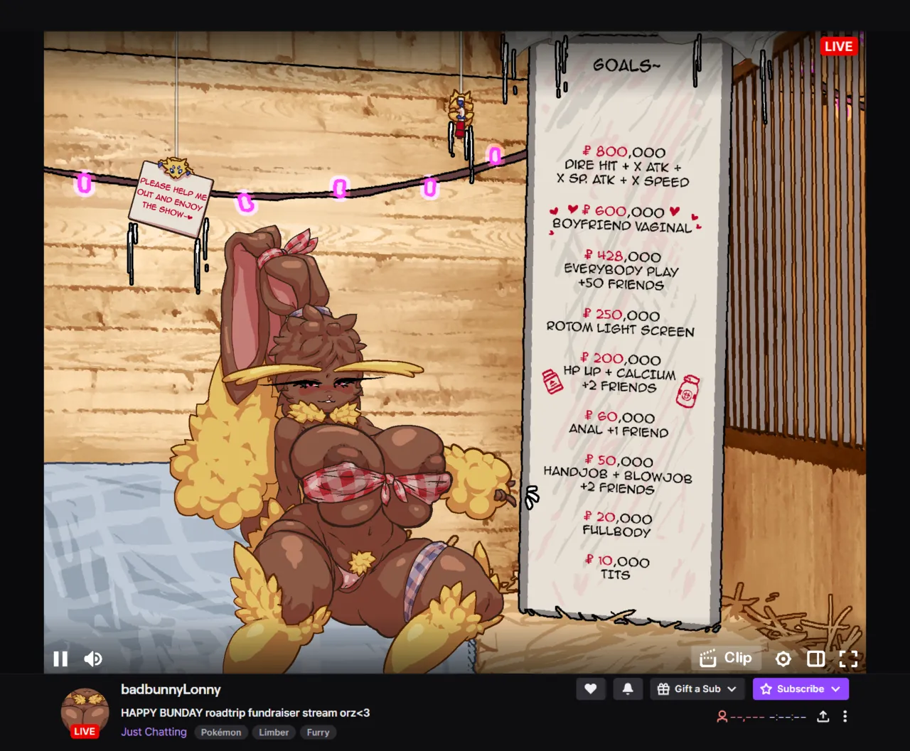 Lopunny's Roadtrip Fundraiser page 5 full