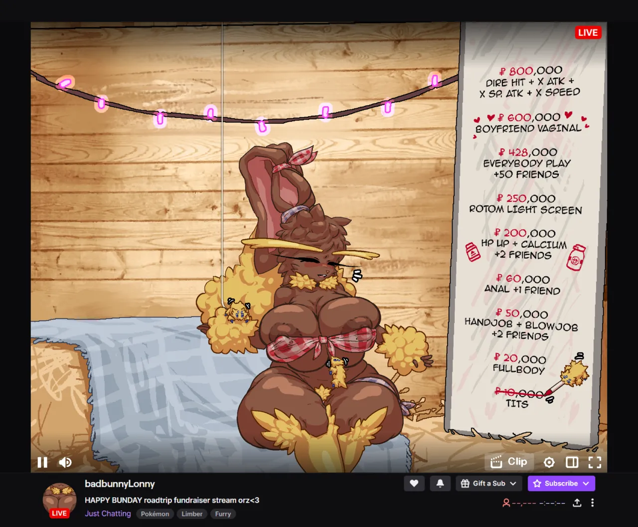 Lopunny's Roadtrip Fundraiser page 8 full