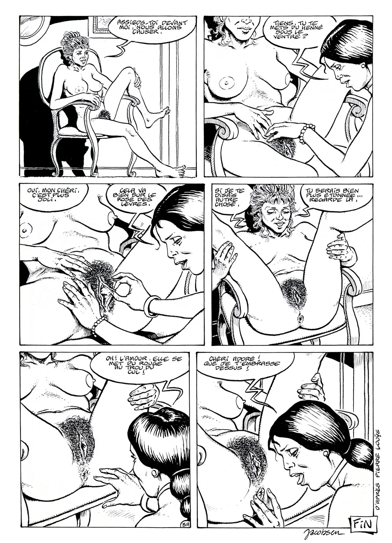Jacobsen  &amp; Pierre Louÿs - Dialogues de Courtisanes : En visite page 4 full