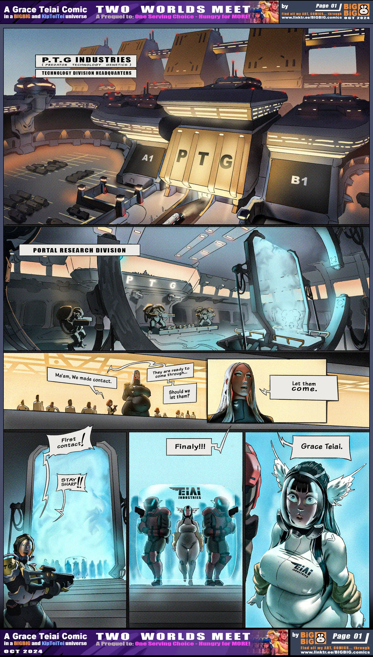 TWO WOLRDS MEET page 2 full