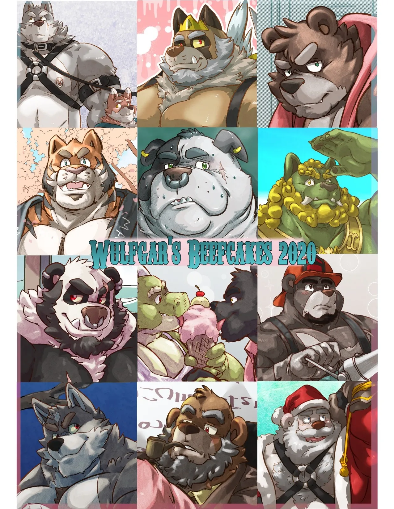 Wulfgar's Beefcakes 2020 page 1 full