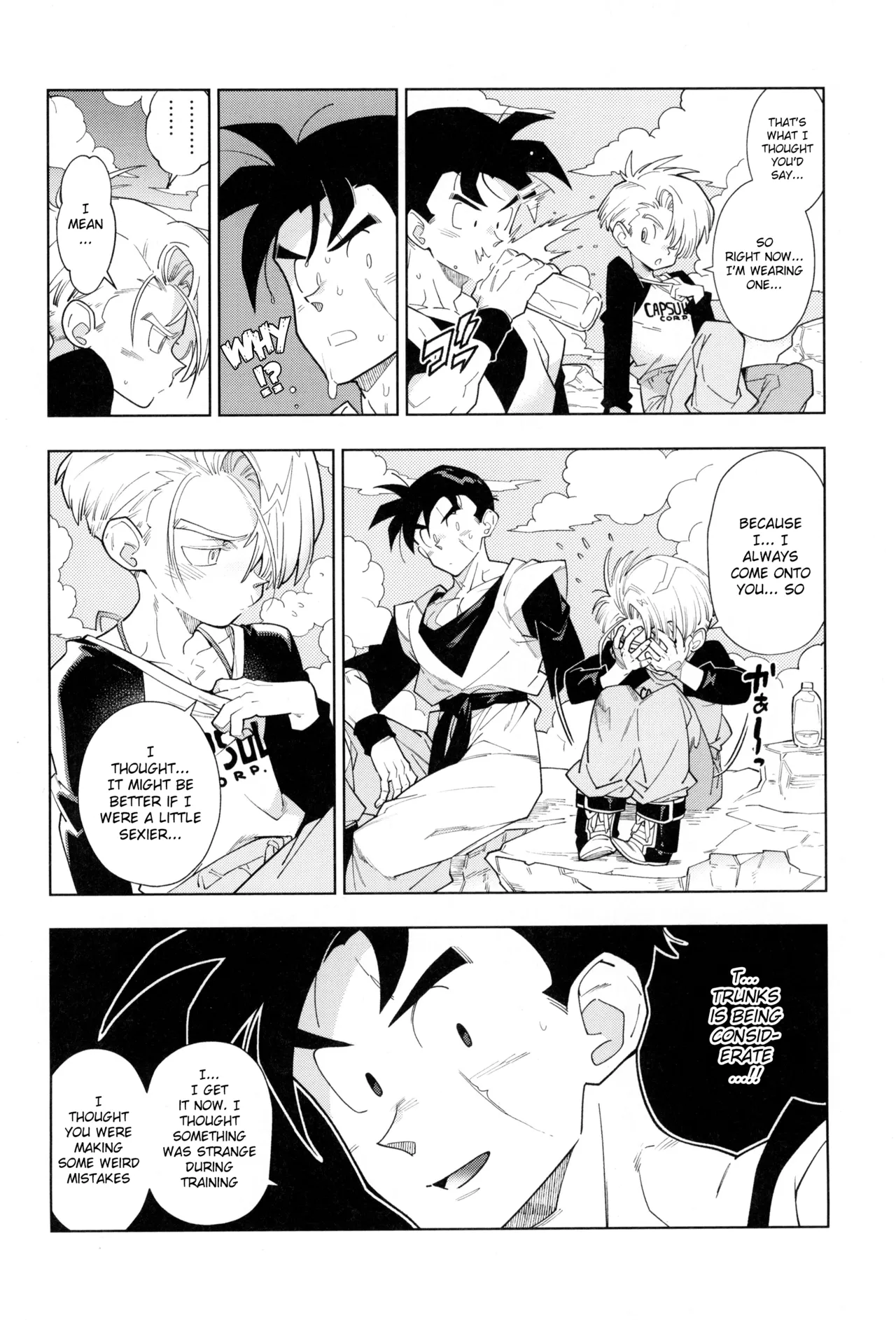 Nee Gohan-san Micro Bikini Suki desu ka? | Hey Gohan, Do You Like Microbikinis? page 8 full