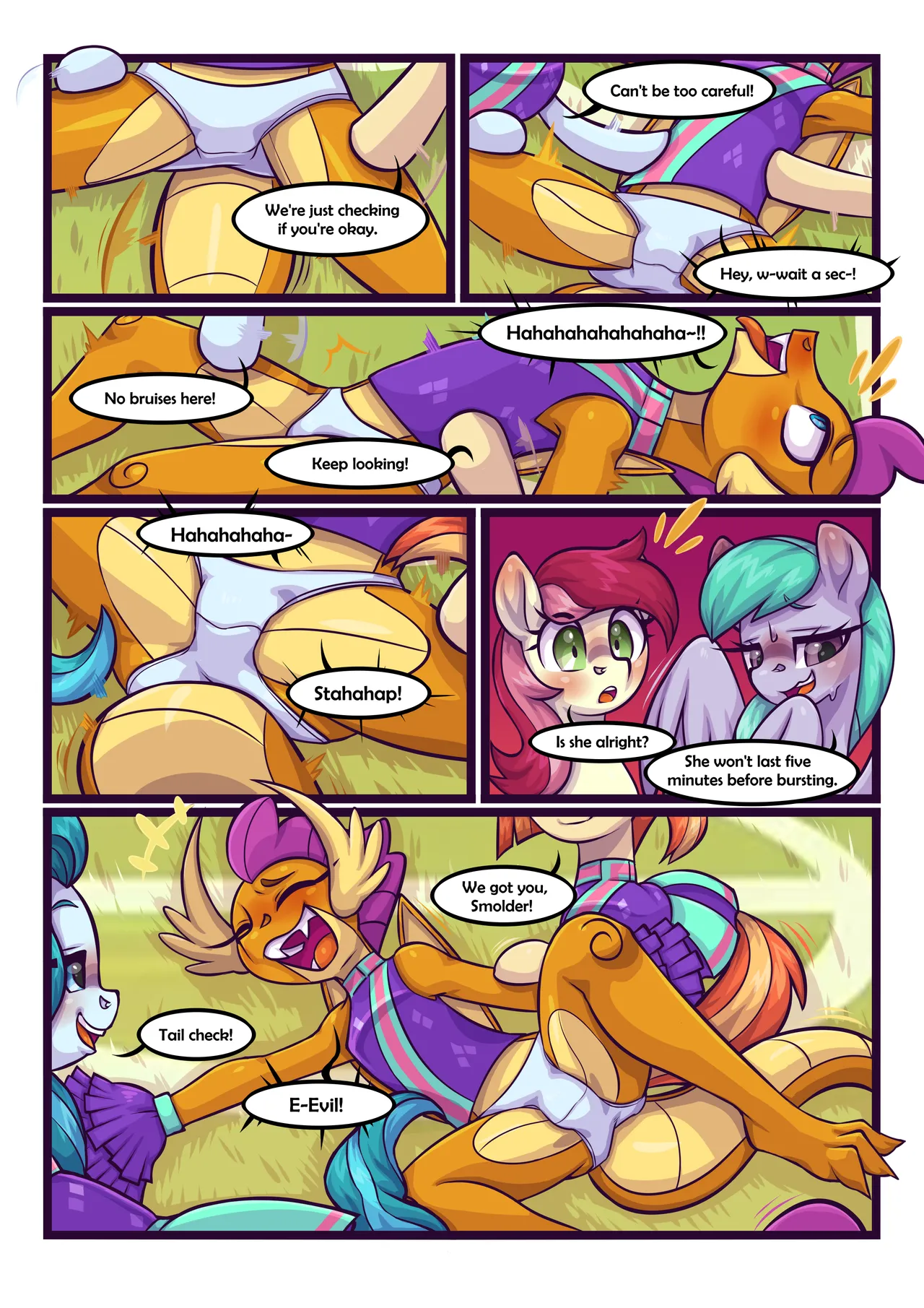 Smolder's Cheerleading Initiation page 4 full