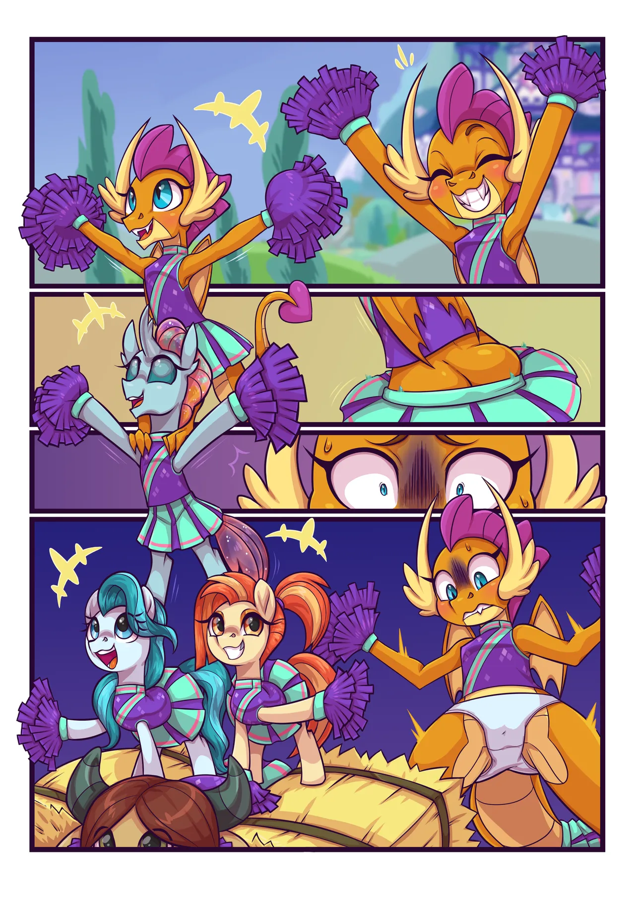 Smolder's Cheerleading Initiation page 7 full