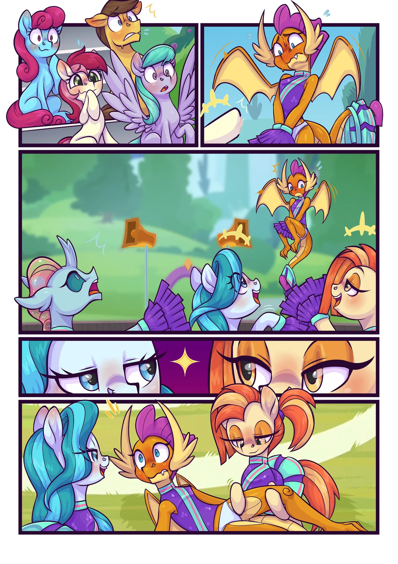 Smolder's Cheerleading Initiation page 8 full