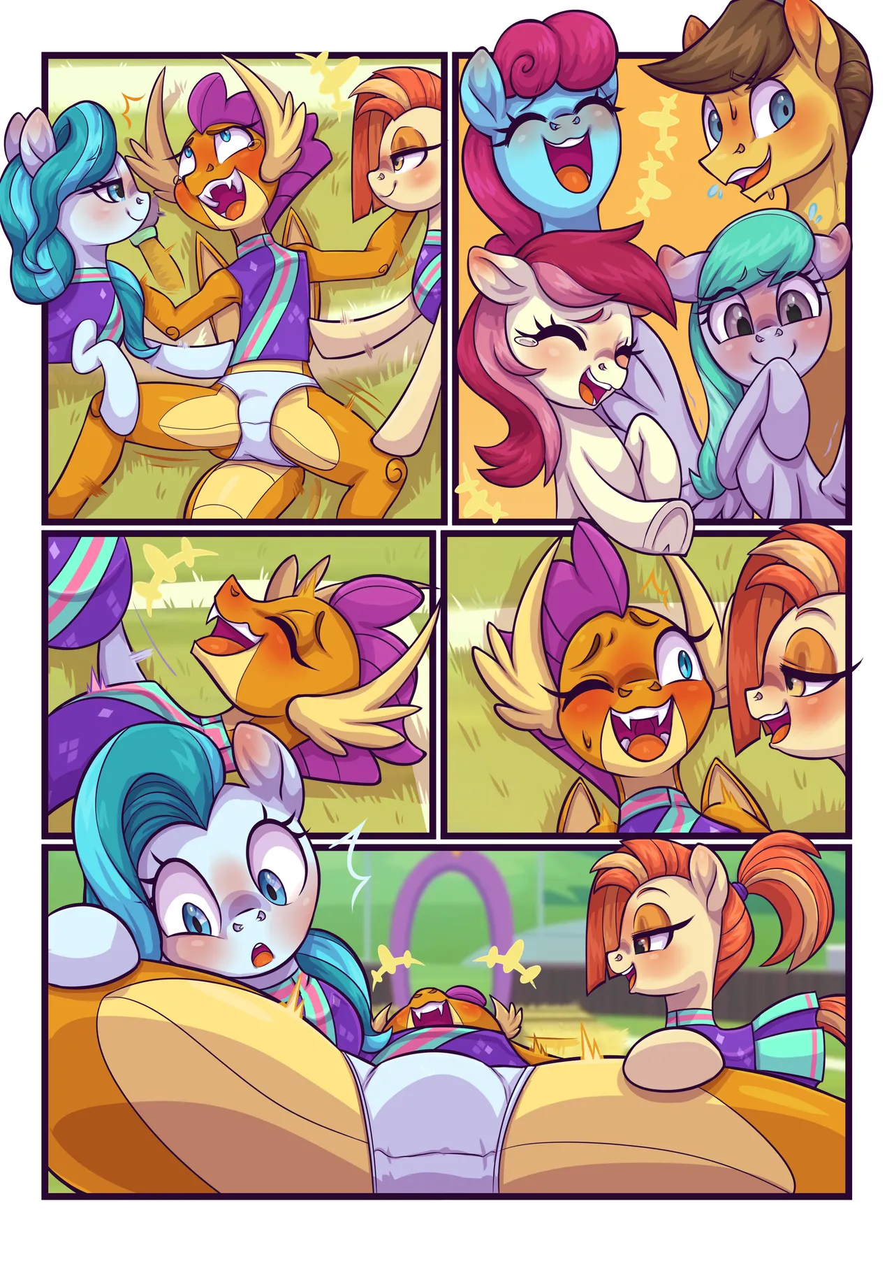 Smolder's Cheerleading Initiation page 9 full