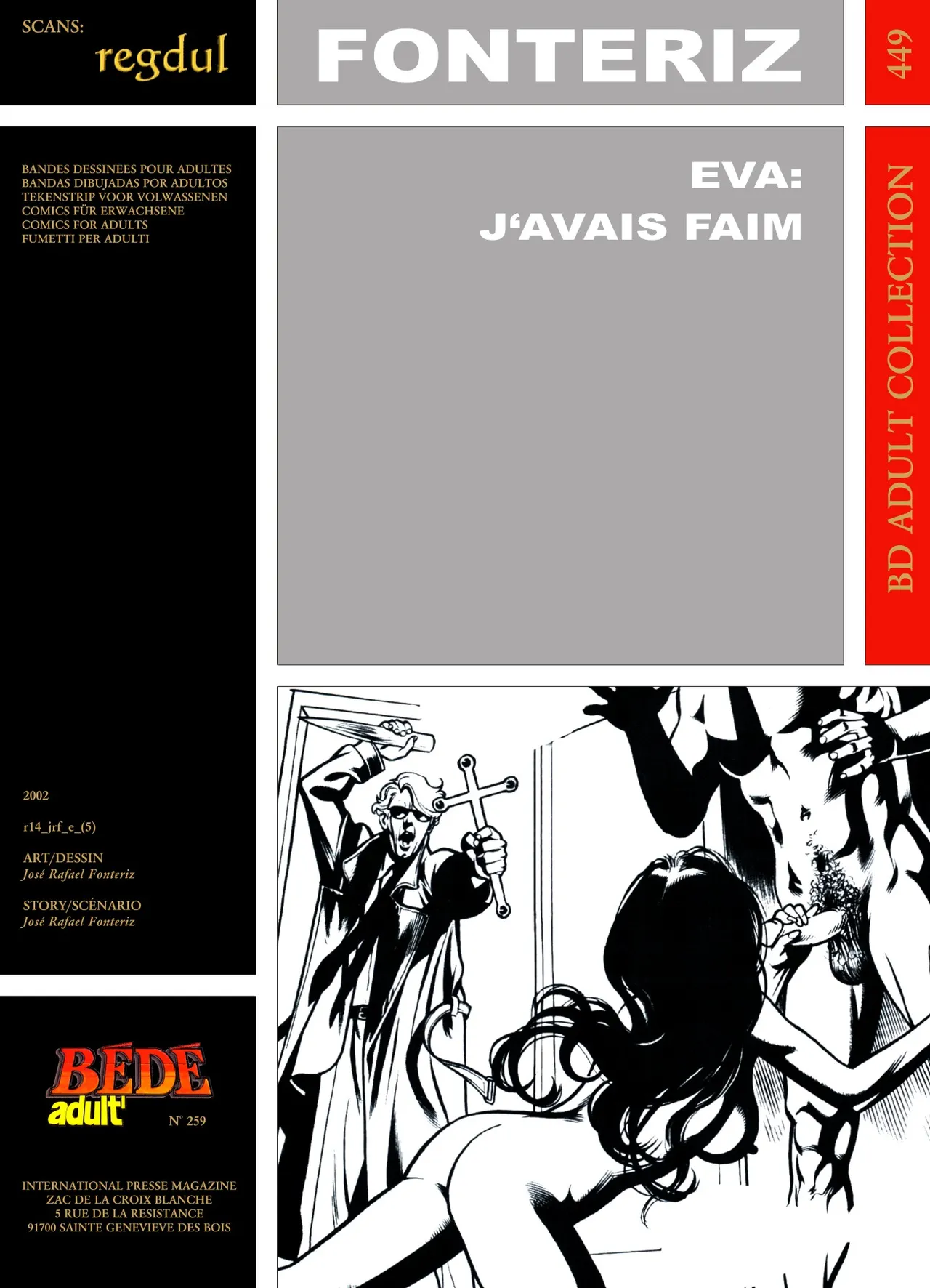 José Rafael Fonteriz - Eva : J'avais faim page 1 full