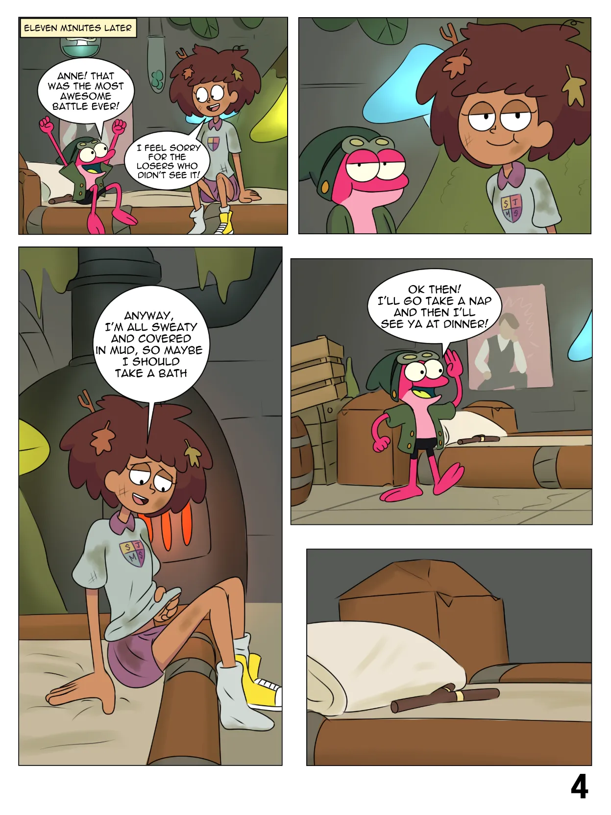 Oh My Frog! page 6 full