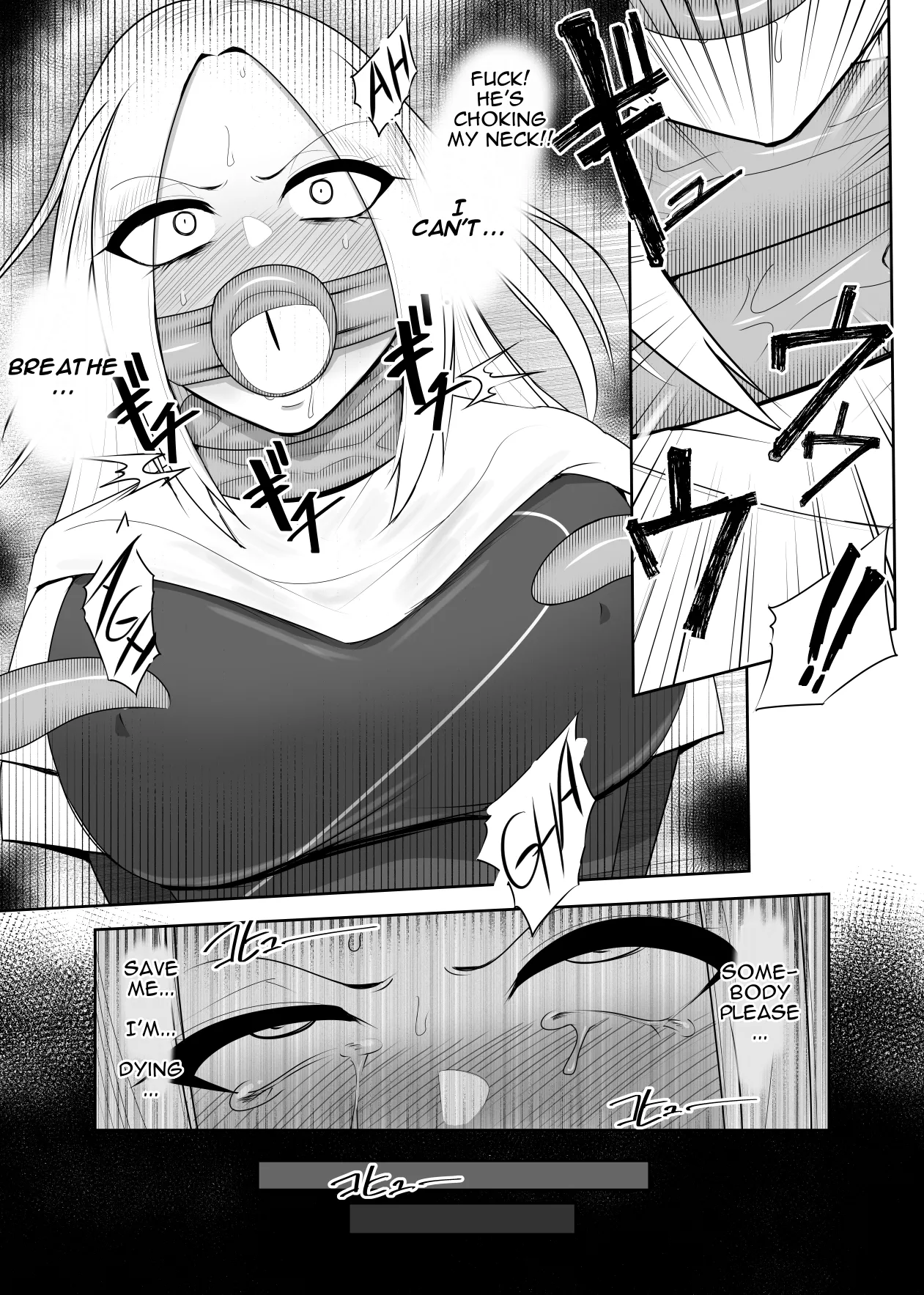 Shokushu Kisei Nasusubenaku Kuppuku Saserreru Onna Majutsushi | Tentacle Parasite - A female sorceress is helplessly subjugated page 9 full