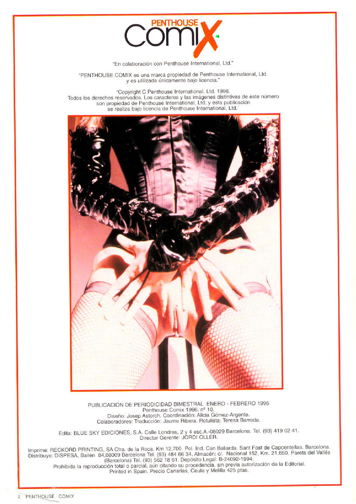 Penthouse Comix #10 page 2 full