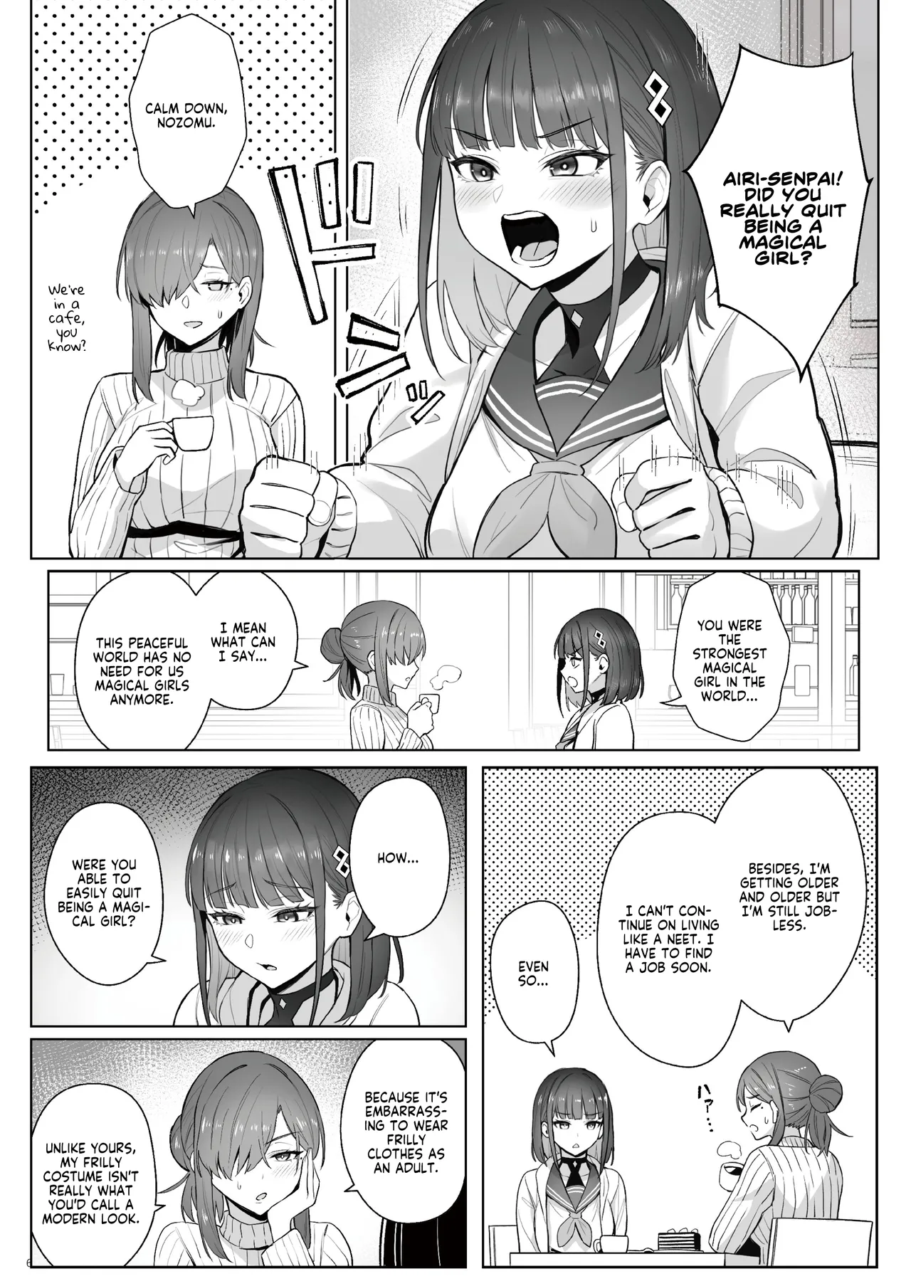 Moto Mahou Shoujo no Shigoto Hanashi Ao Zenjitsutan | Former Magical Girl Blue's Work: The Prequel page 5 full