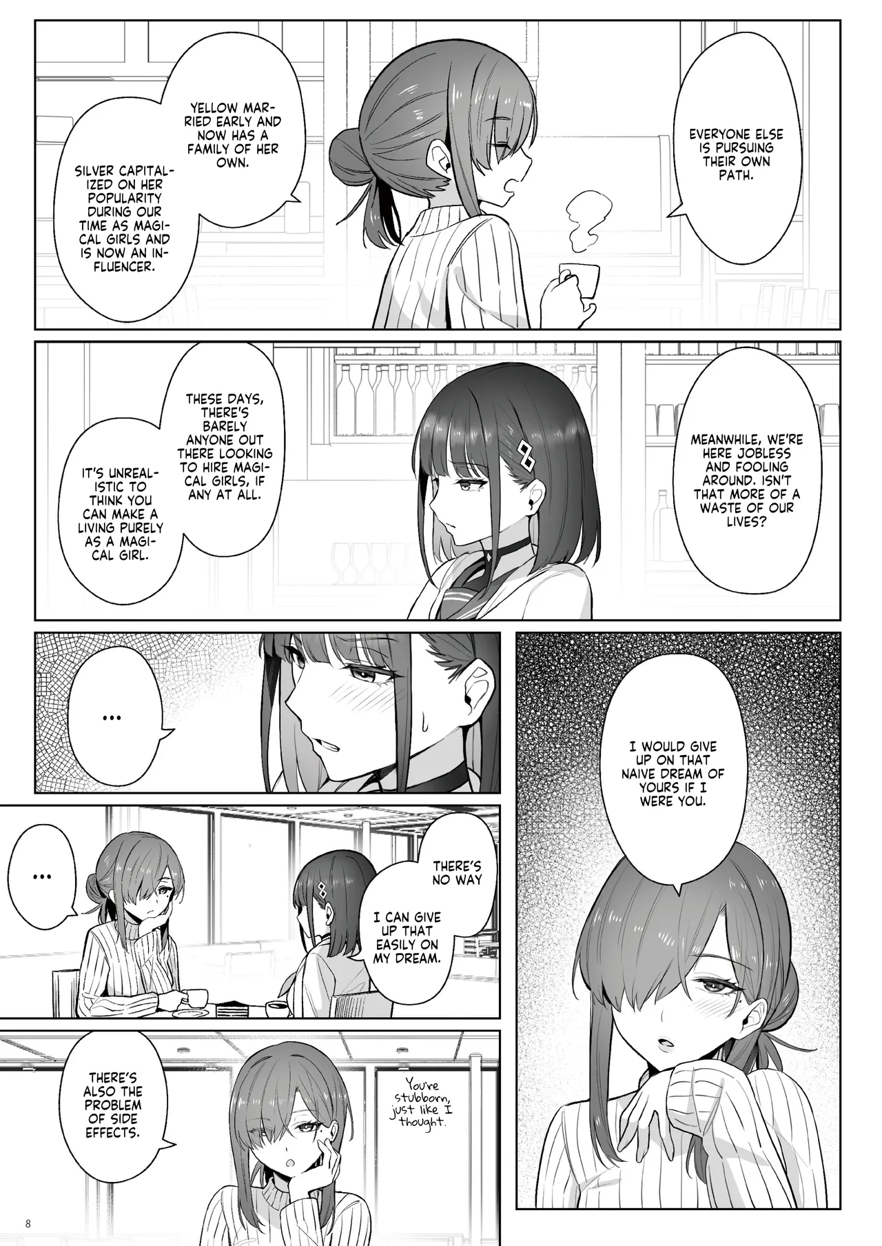Moto Mahou Shoujo no Shigoto Hanashi Ao Zenjitsutan | Former Magical Girl Blue's Work: The Prequel page 7 full