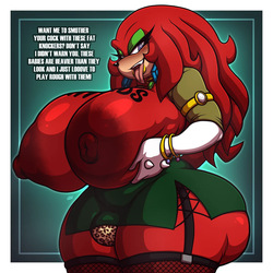 [DHX2KArts] KNOCKER$ THE ECHIDNA (Sonic the Hedgehog)