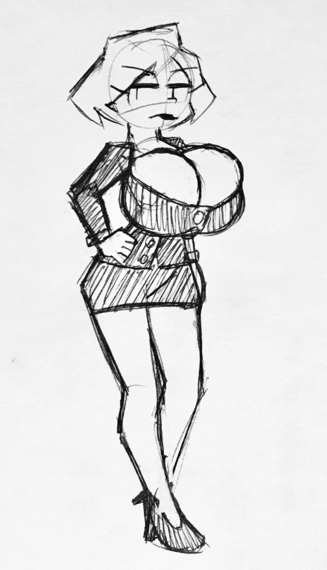 Jinnsart sketches page 7 full