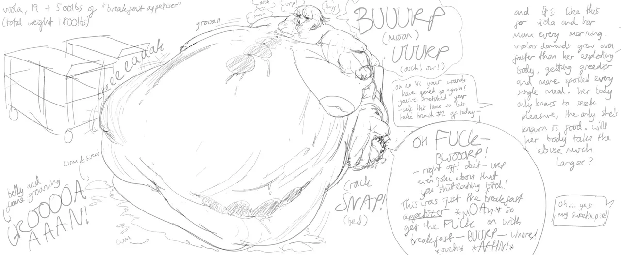 squishcakesart - Weight gain story page 10 full