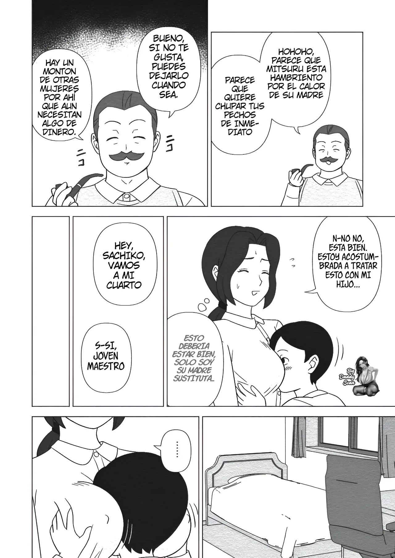 Obouchama no Seishori Dougu ni Sareta Boku no Haha｜Mi Madre Fue Usada Como Juguete Sexual Por Unos Chicos Ricos page 4 full