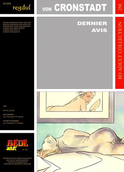 [Bédé Adult 250] von Cronstadt [= P. Somon] - Dernier Avis