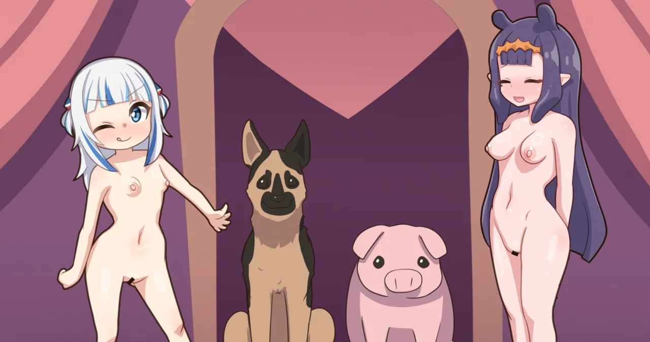 Gura and Ina's Animal Sex Livestream page 1 full