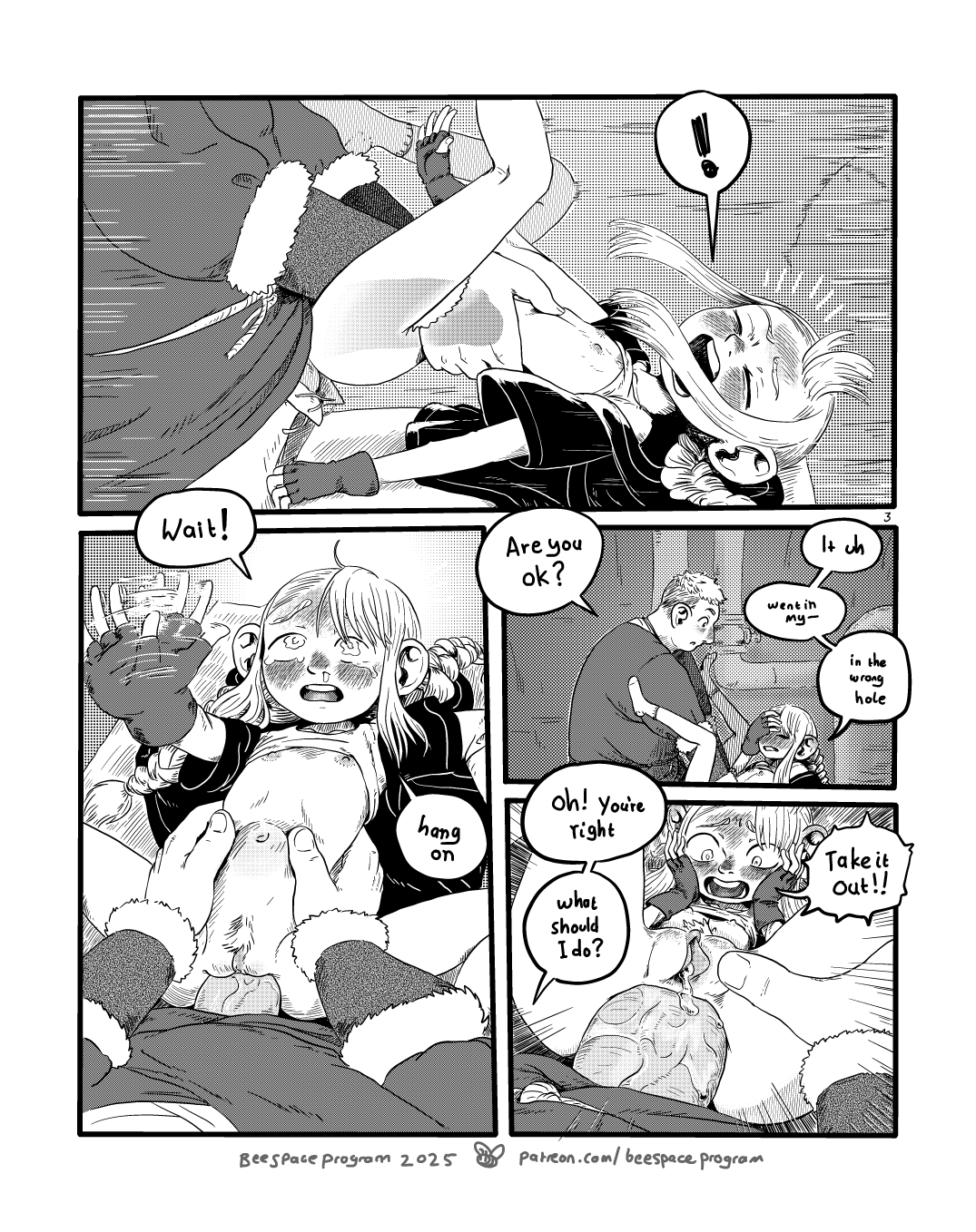 Dunmeshi Changeling Comic page 3 full