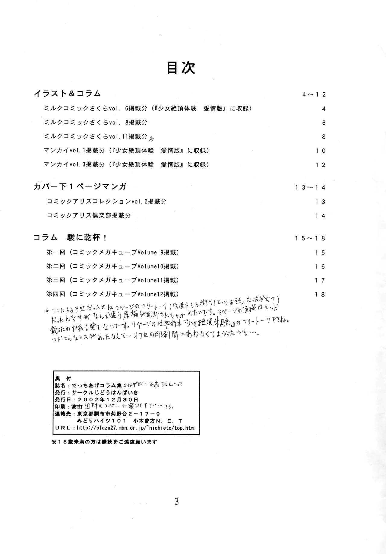 Decchiage Column Shuu no Hazuga... Shoujiki Suman Kotte page 2 full