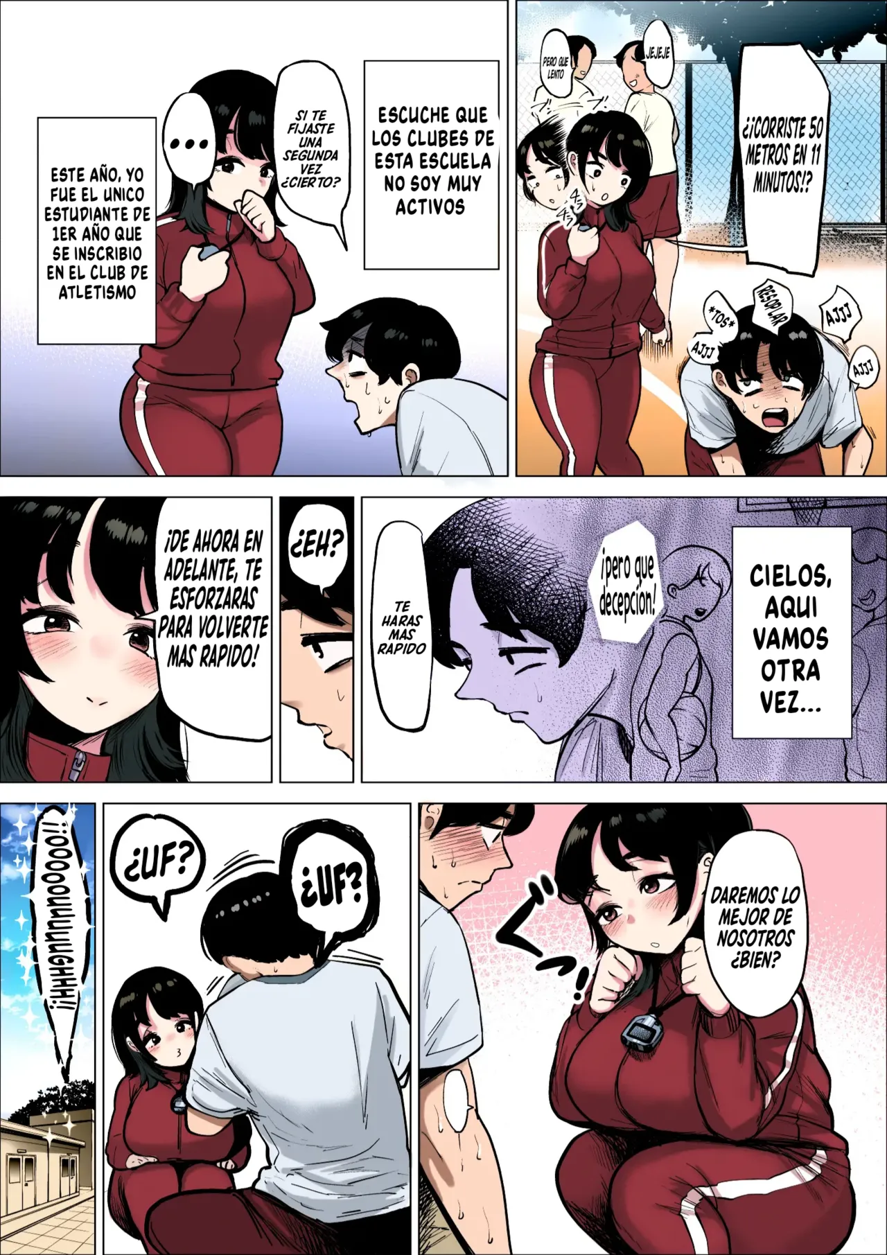Hayaku Hashiru Tame nara Nandemo Shite Kureru Rikujoubu no Manager｜La Entrenadora Del Club De Atletismo Hará Lo Que Sea Con Tal De Hacerme Más Rápido page 5 full