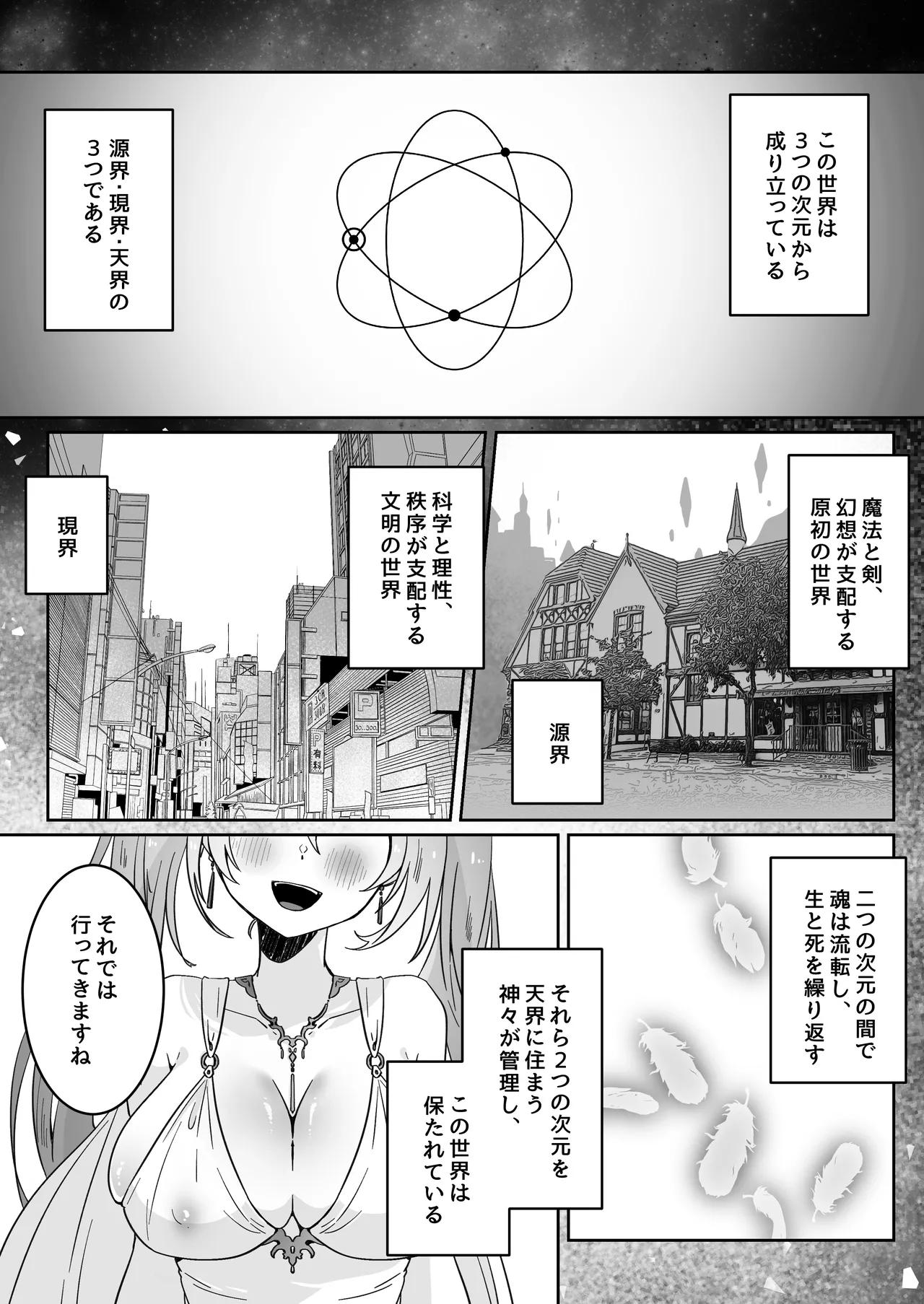 Isekai kara Tensei shita Ore wa Yami no Chikara de Yuusha Party ni Fukushuu suru -Megami Hen- page 9 full