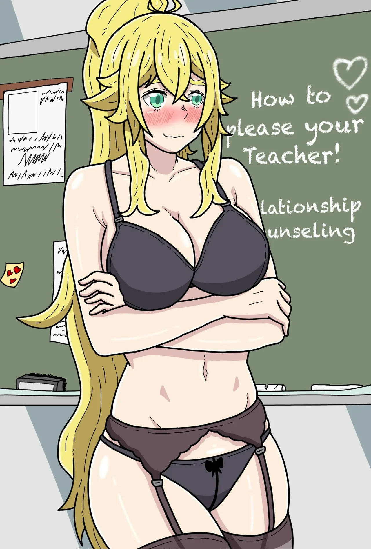 Frederica-Sensei calls for Subaru after class page 2 full