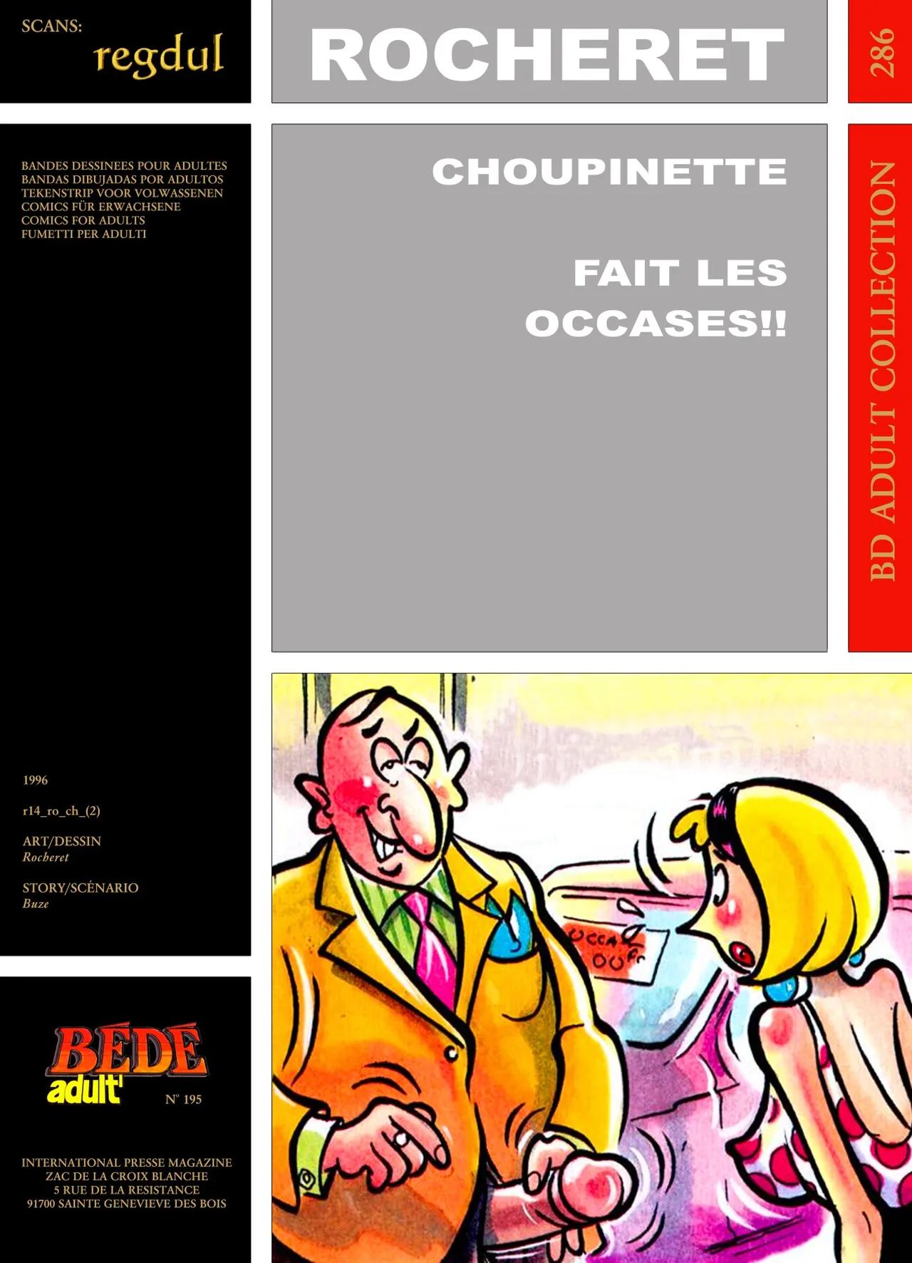 Rocheret  &amp; Buze - Choupinette : Fait les occases !! page 1 full