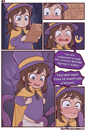 Hat Kid - The Fine Print cover