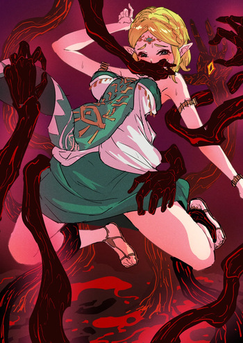 The Legend of Zelda: The Kidnapping of Zelda cover