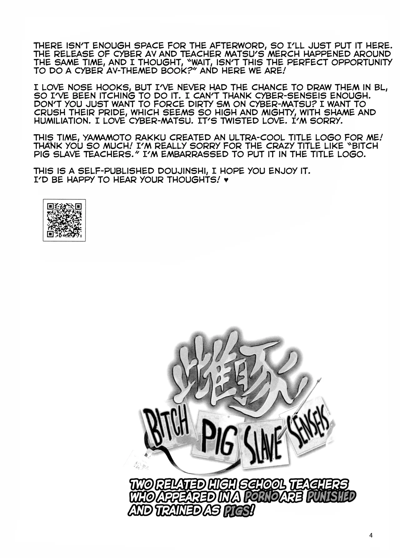 Bitch Pig Slave Senseis page 4 full