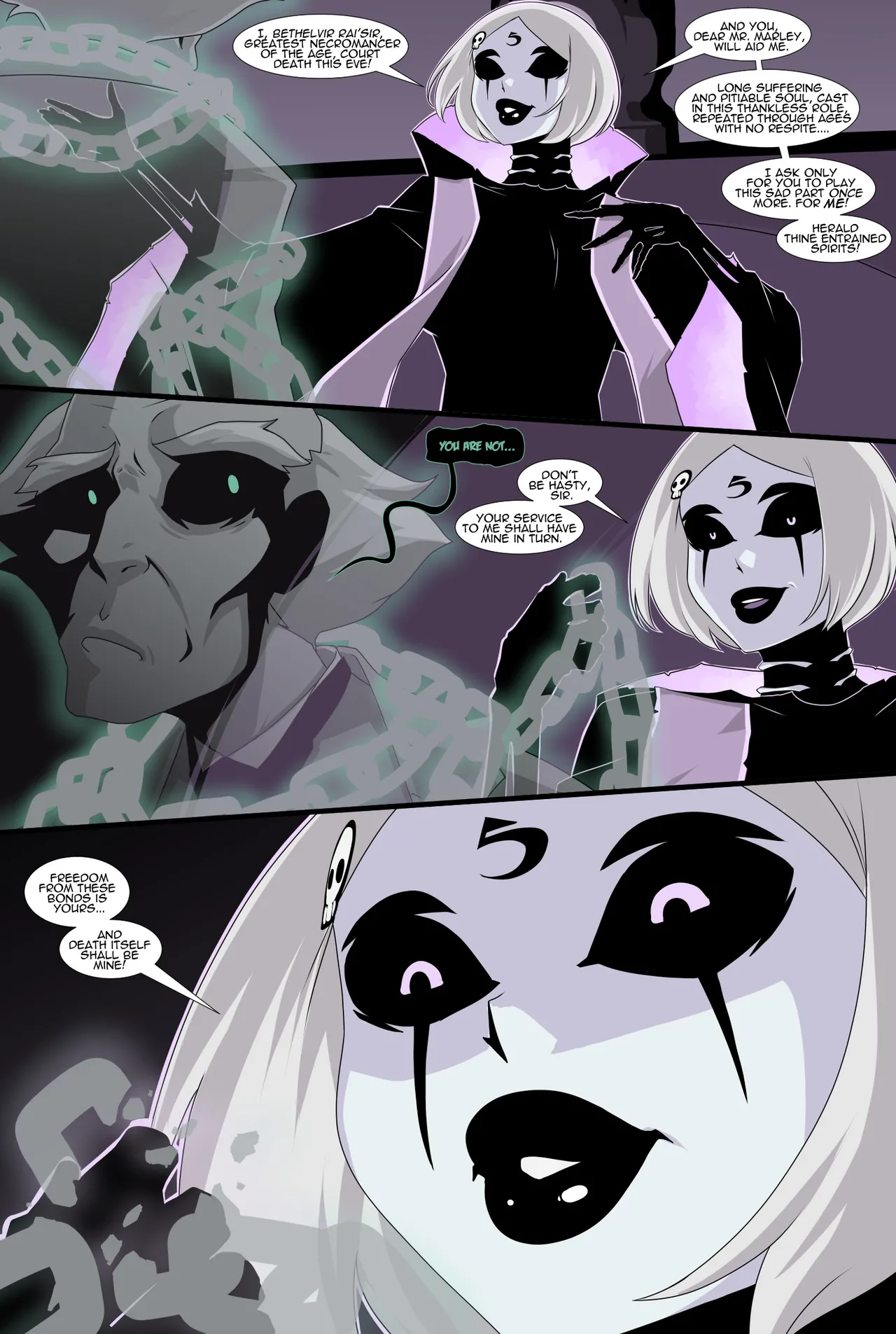 A Christmas Dirge page 3 full
