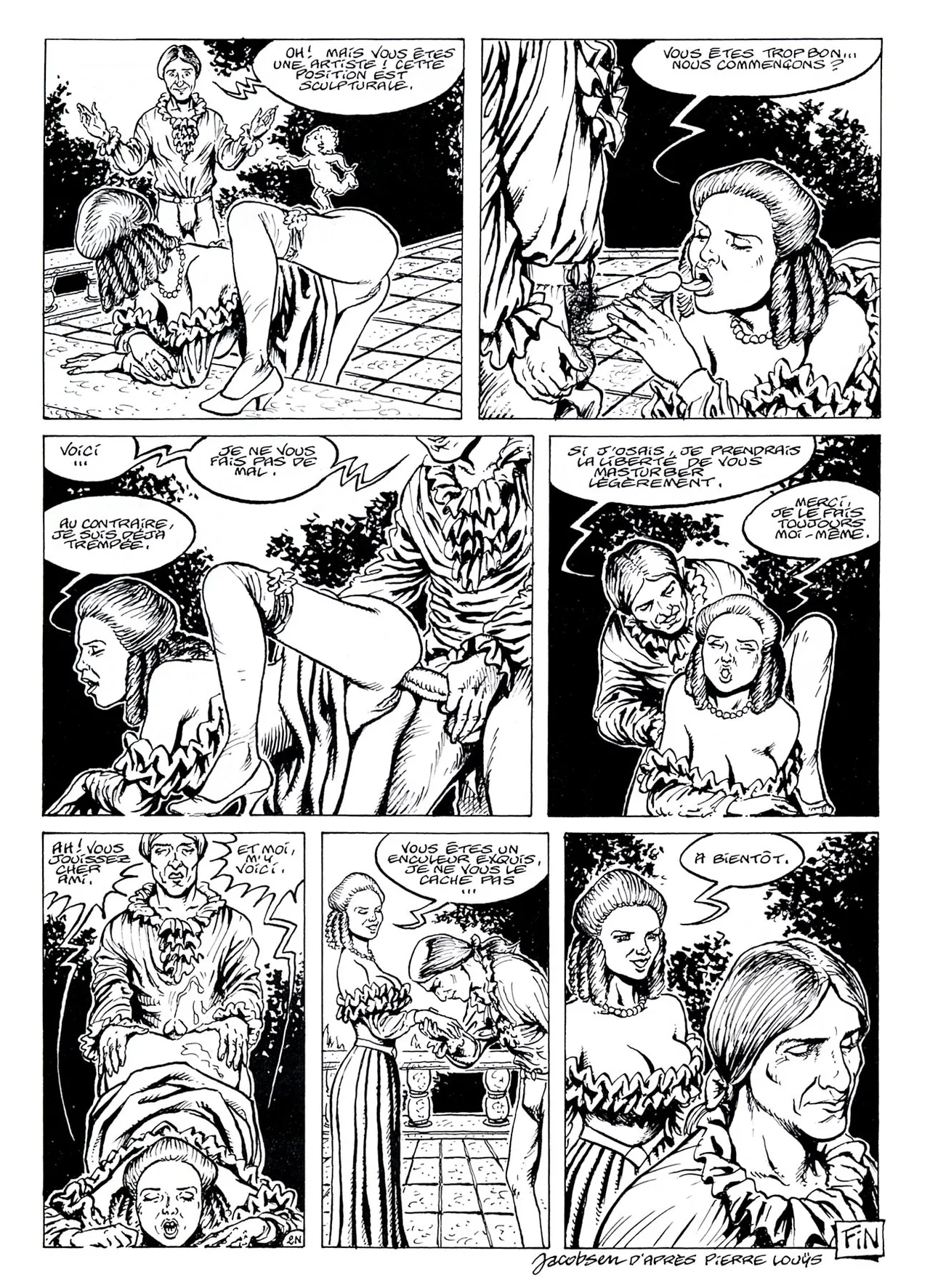 Jacobsen  &amp; Pierre Louÿs - Dialogues de Courtisanes : Carnet de Bal page 3 full