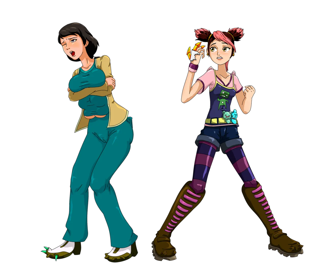 June Darby and Miko Nakadai Ravage TF &amp; Metal Friends page 2 full