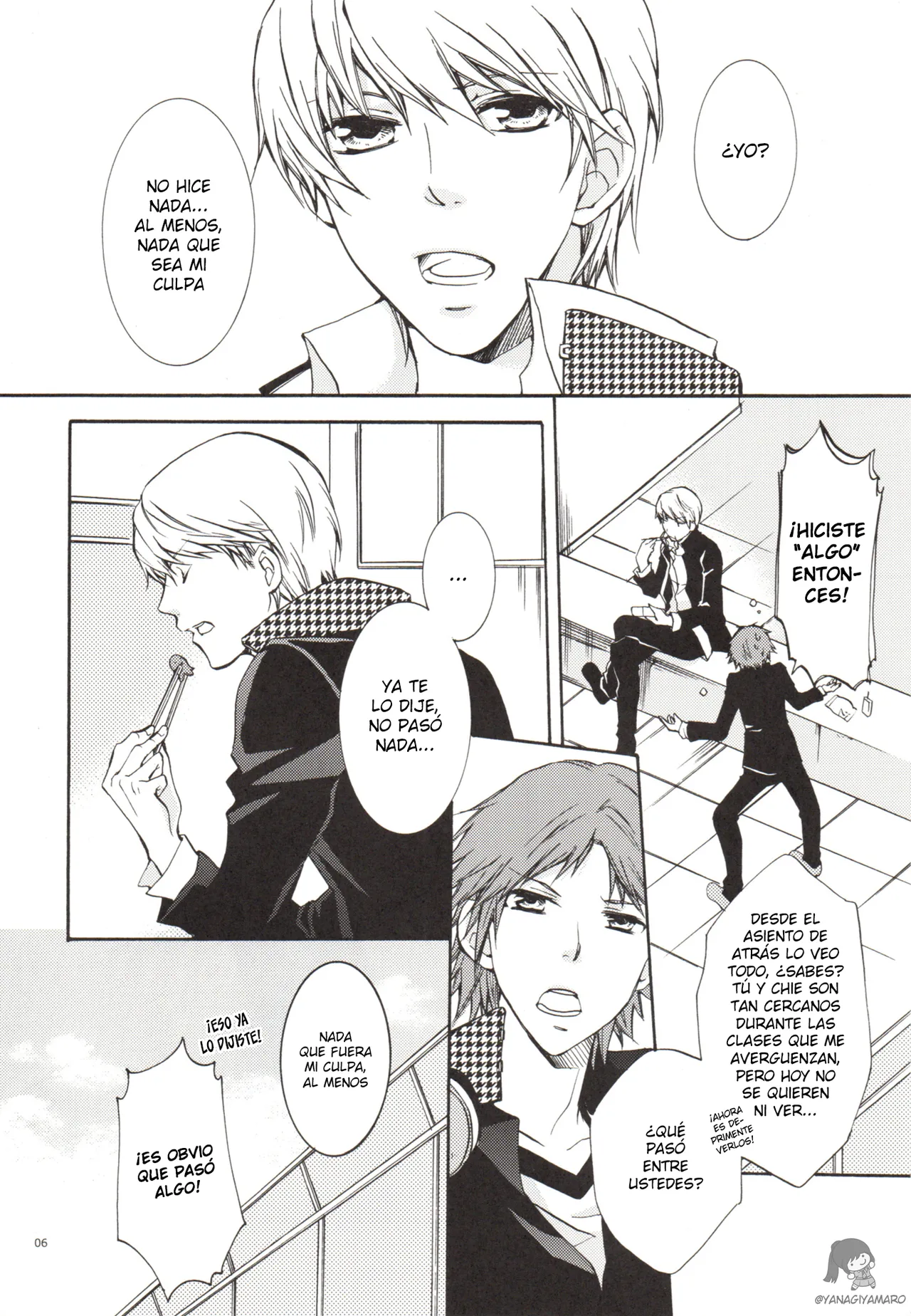 Un día, Chie y yo nos peleamos page 6 full