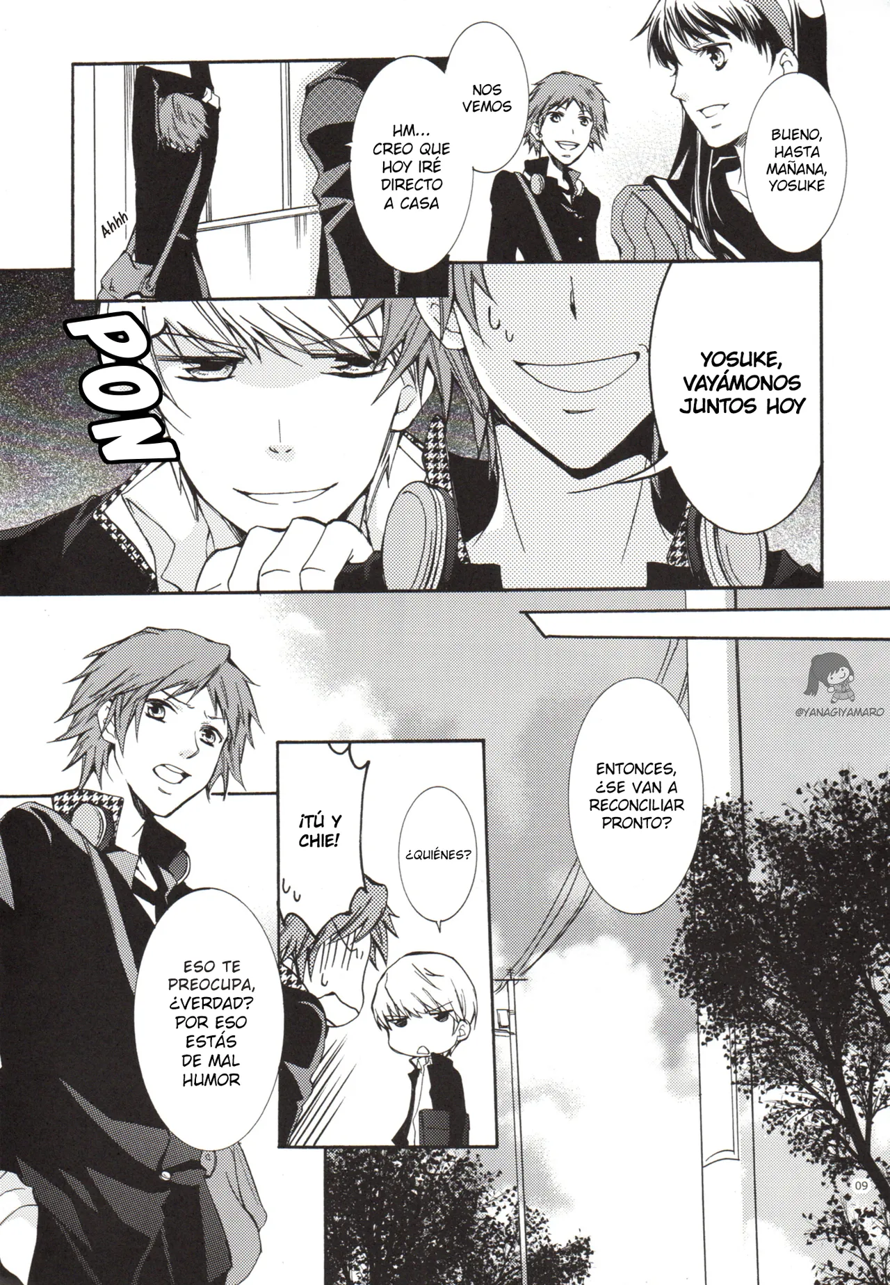 Un día, Chie y yo nos peleamos page 9 full