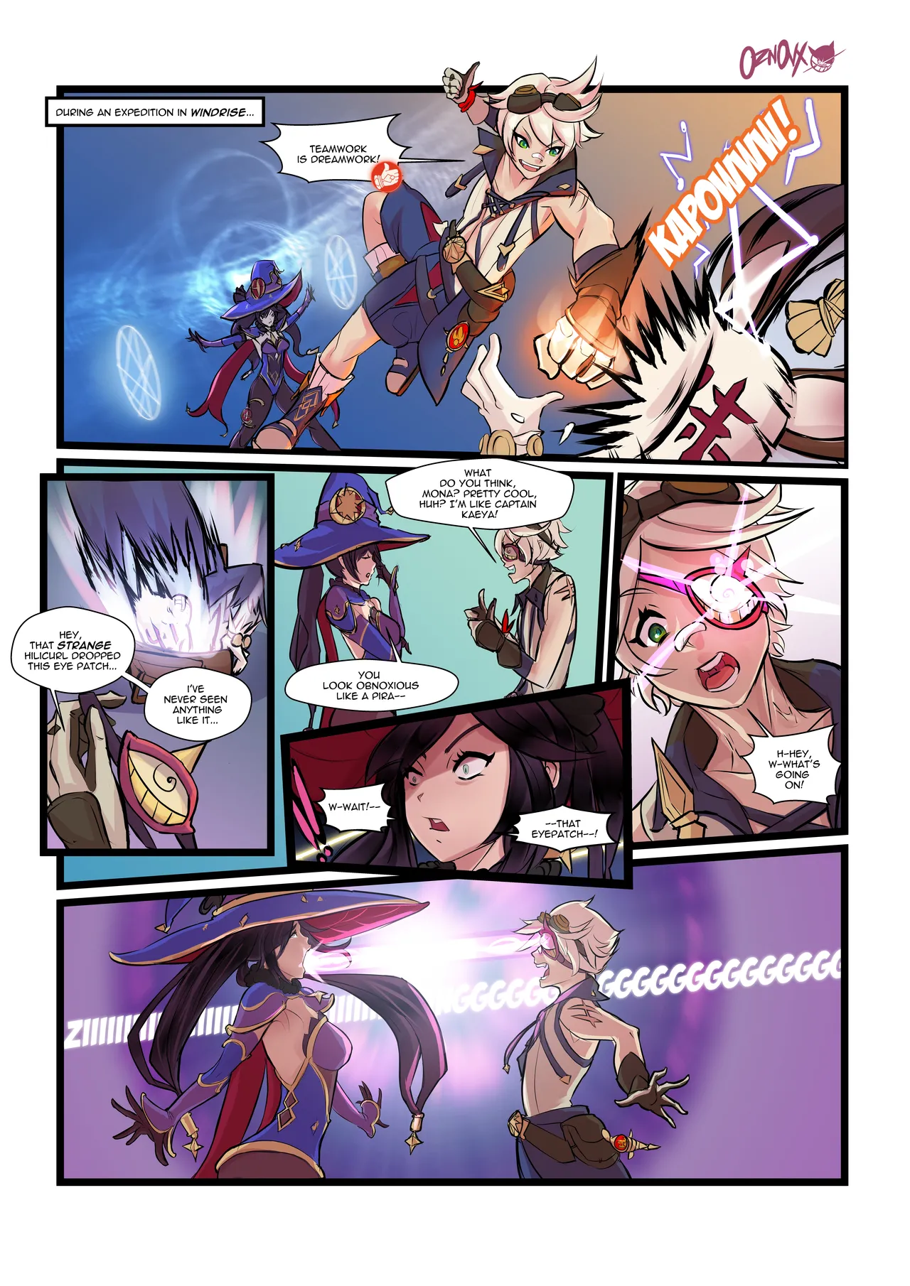 Bennet's Lucky Break! page 1 full