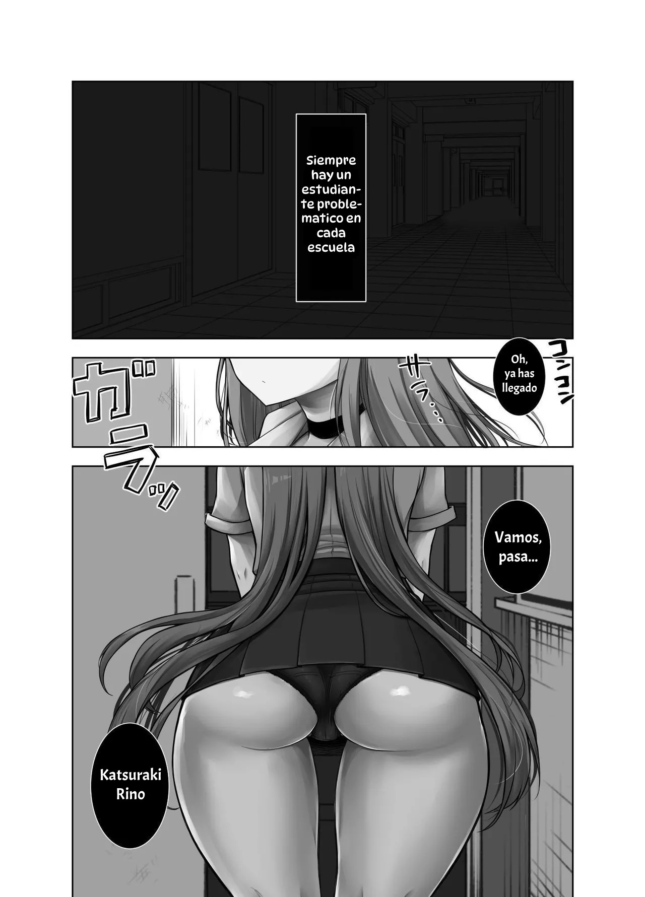 Saimin Shidou - Ochiru Rettousei｜Orientación Hipnótica - La Caída de una Estudiante Problemática page 2 full