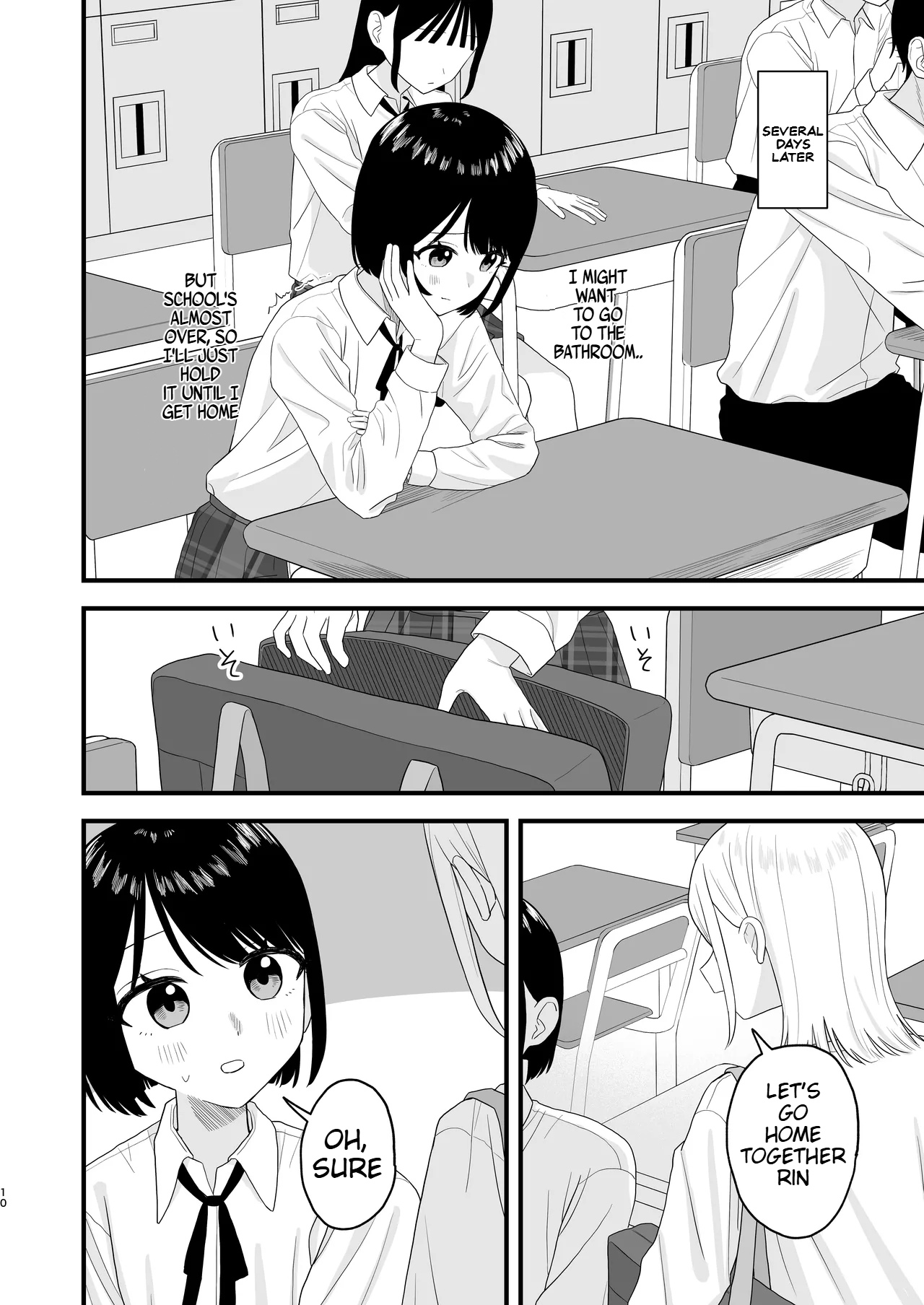 Pokinikki!  Gaman shite Dasu no tte Kimochii!! page 10 full