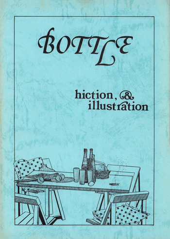 BOTTLE - Hiction &amp; Illustration Anthology cover
