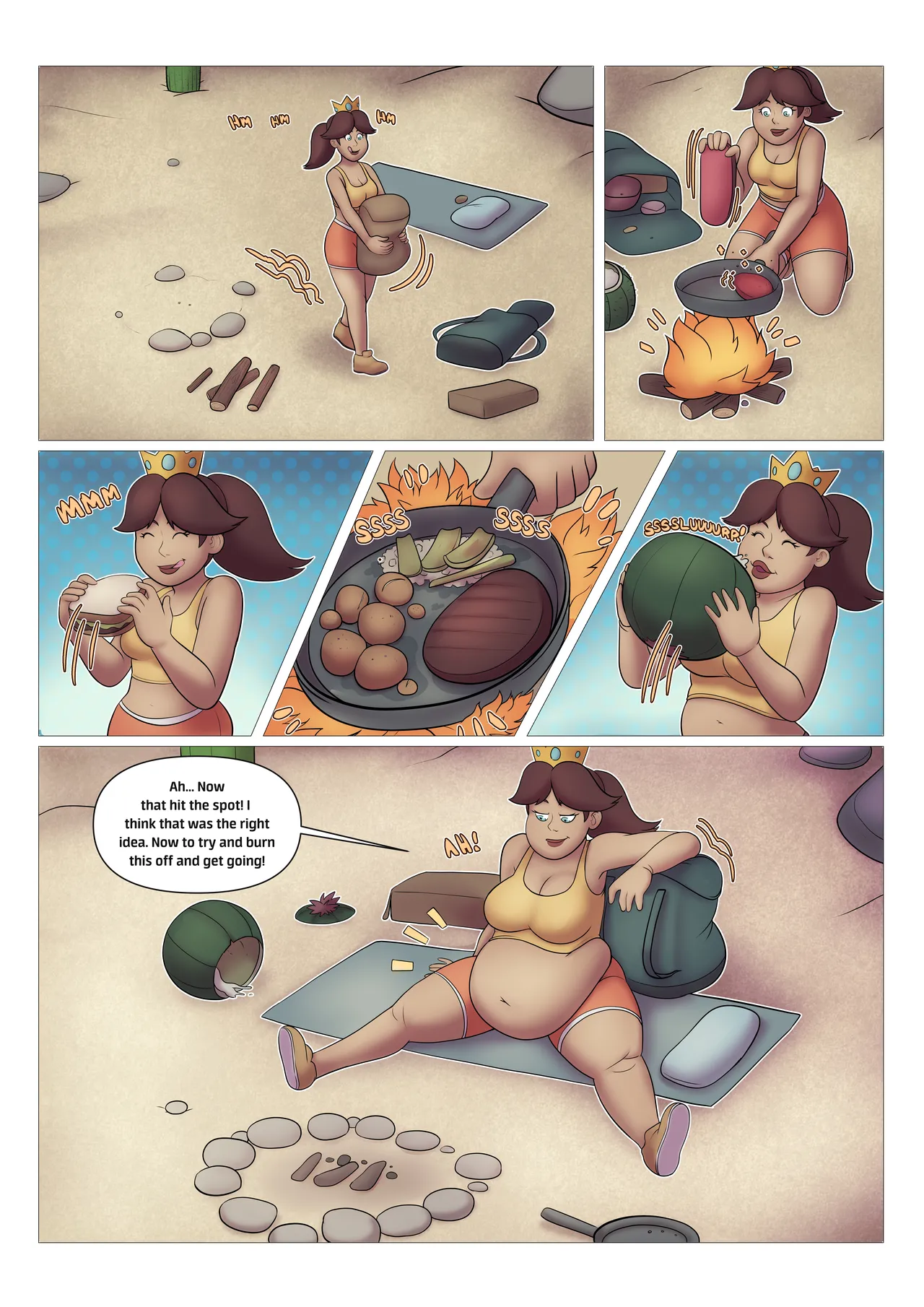 Plumping Princesses page 9 full