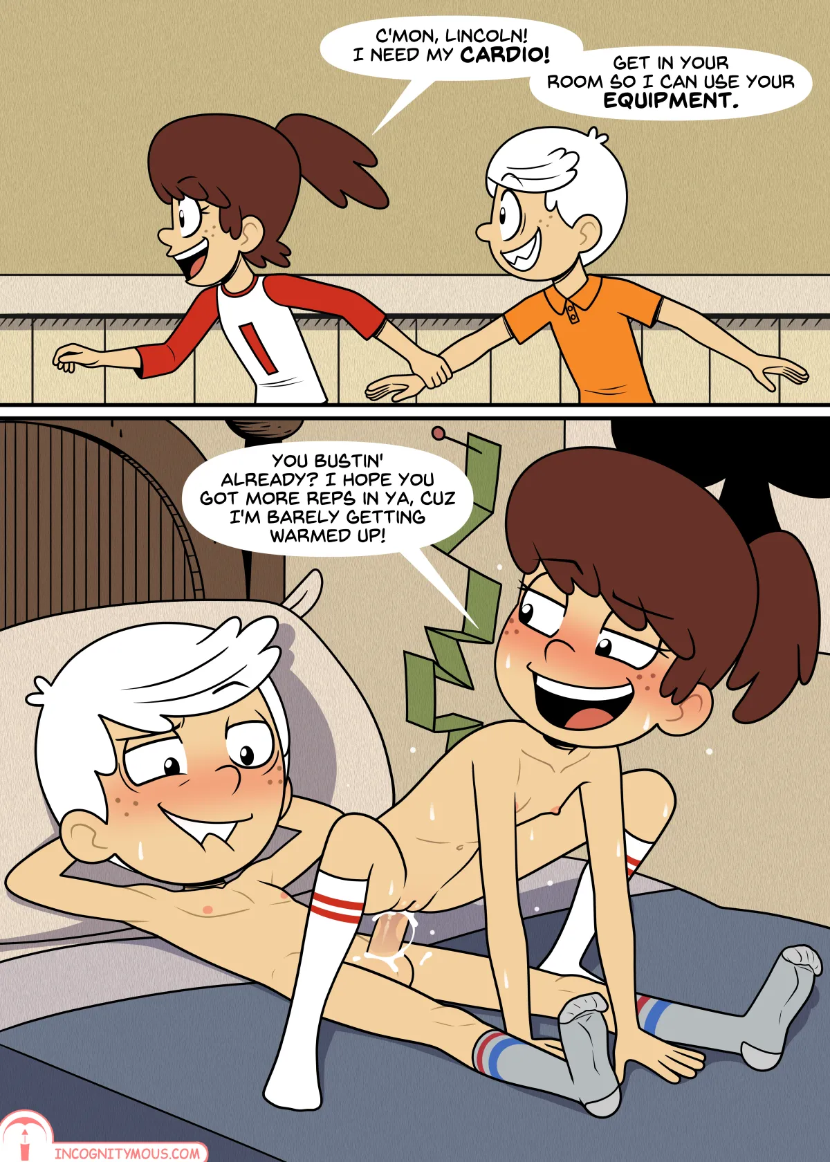 Loud House illustration page 1 full