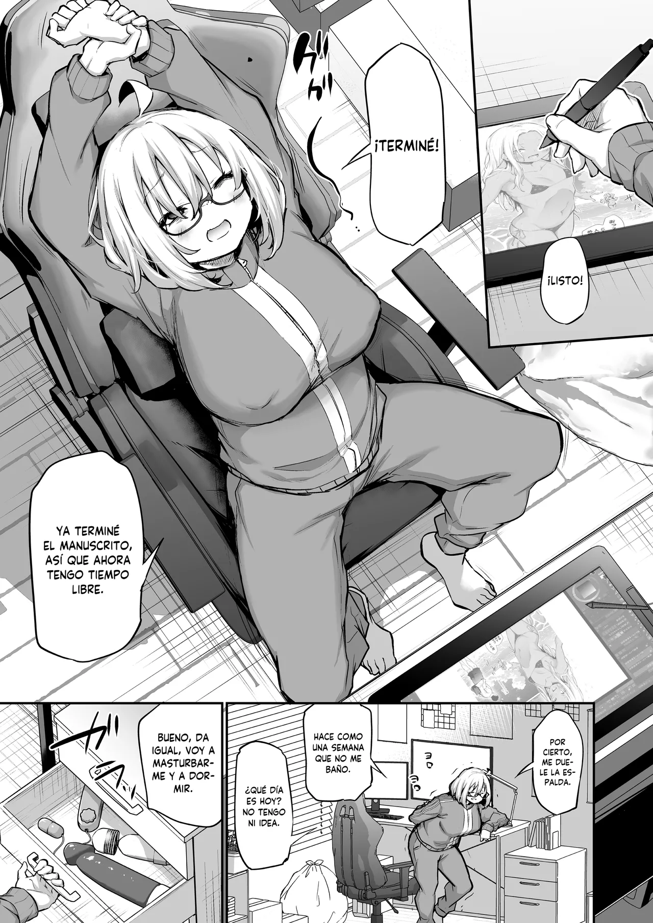 Furokyan InCha Onna, Hatsu Kareshi Chinpo de Mesu ni naru page 3 full