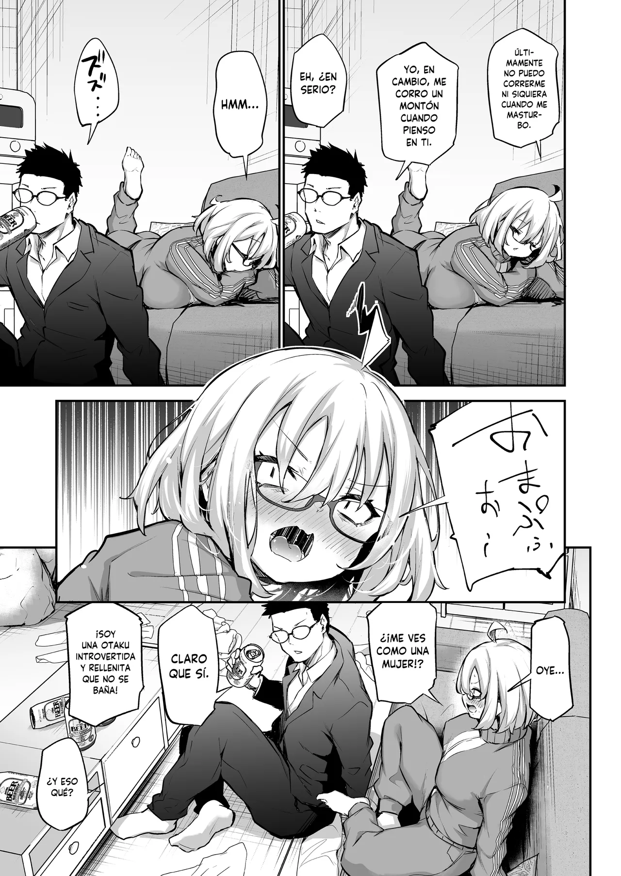 Furokyan InCha Onna, Hatsu Kareshi Chinpo de Mesu ni naru page 7 full