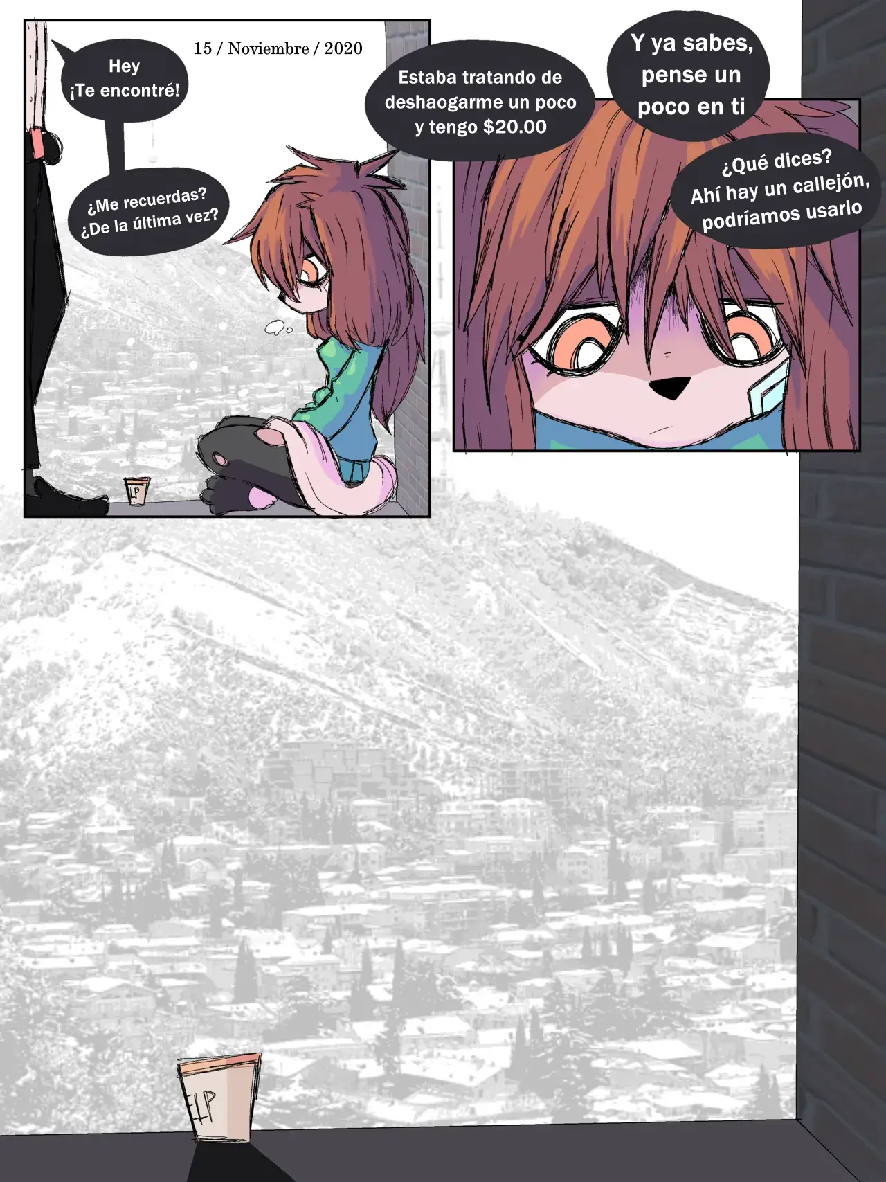 Homeless Dog page 3 full