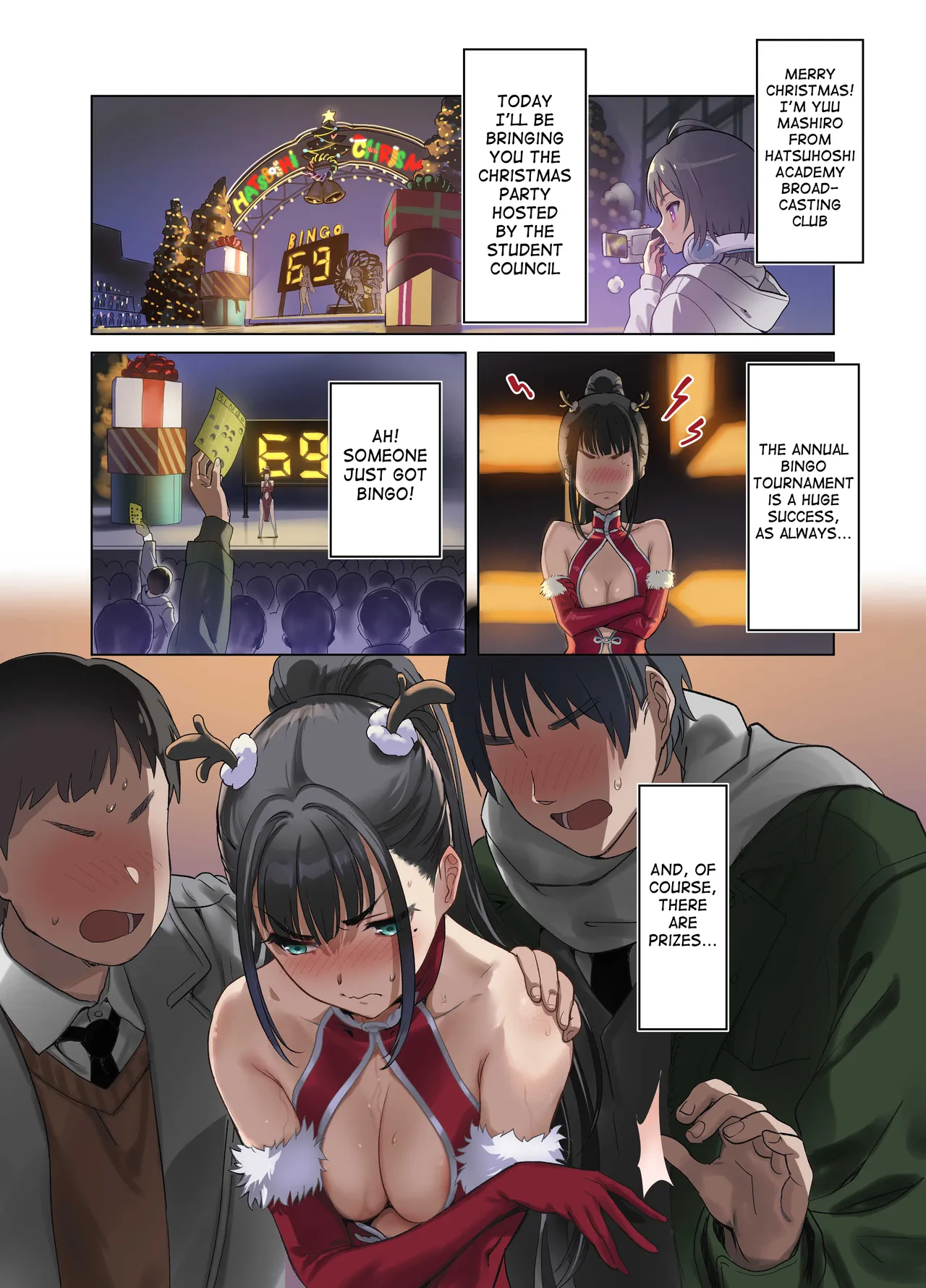 Seitokai Santa, Ketsui no Christmas Live! page 3 full