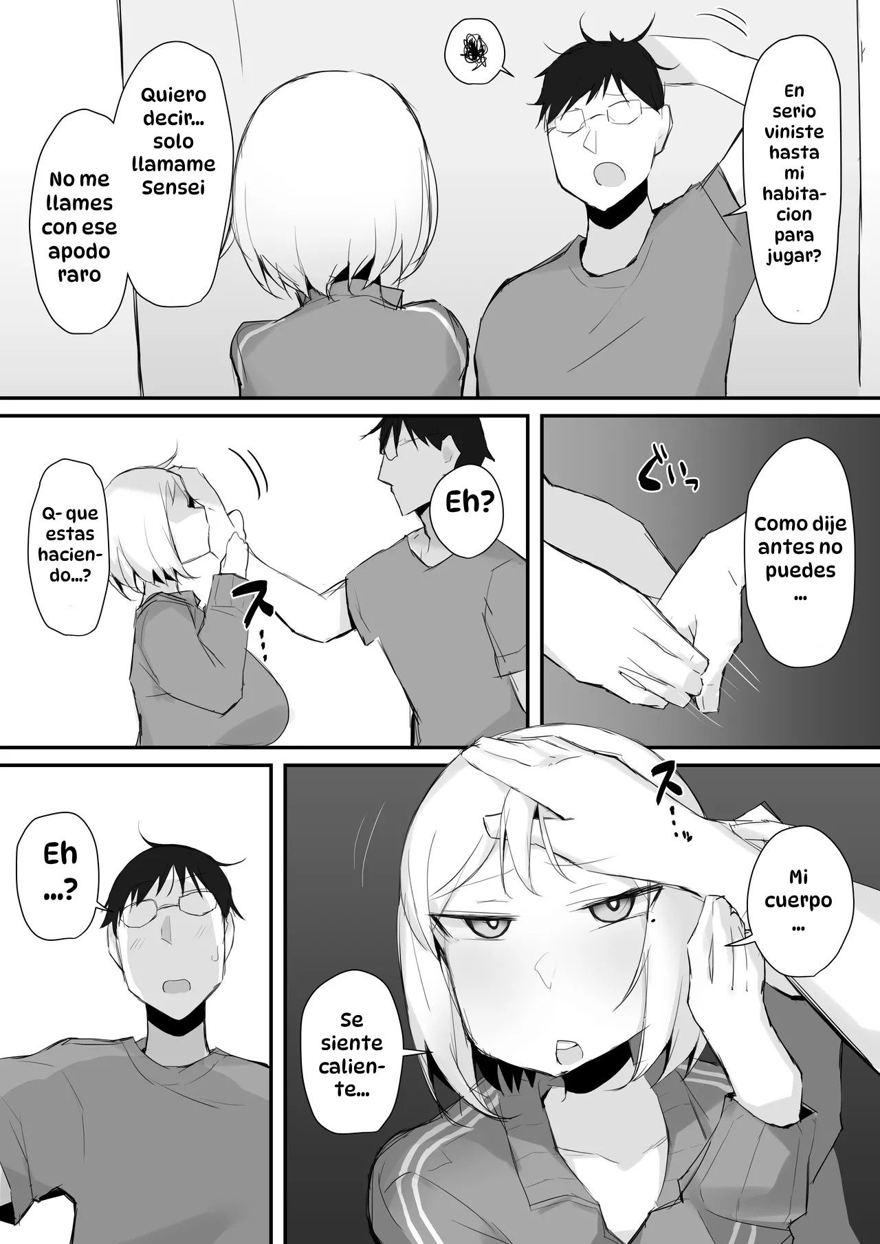 Gal JK wa Megane Sensei o Netoritai｜La Gal de Preparatoria Quiere Consolar Al Profesor Engañado page 9 full