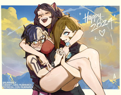 [Aurahack] Ascari Megane & Catherine Dorothée (ft. Levin, Vell & Aria) (OC)