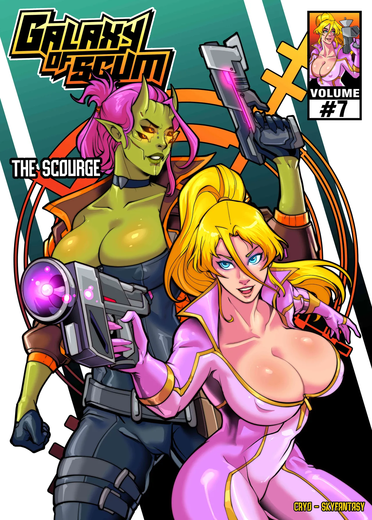 Galaxy of Scum Issue #7: The Scourge page 1 full